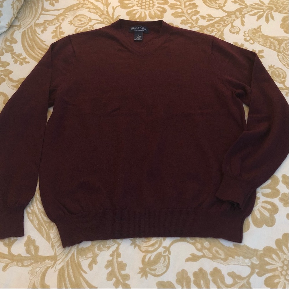 Davis & Squire Extra Fine Merino Wool Sweater